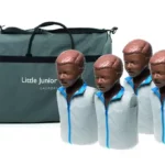 Laerdal Little Junior QCPR Pack de 4 (version noire)